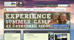 Desktop Screenshot of cathedralridge.org